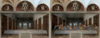 Illustration for article titled Famous works of art, with all of the characters mysteriously removed